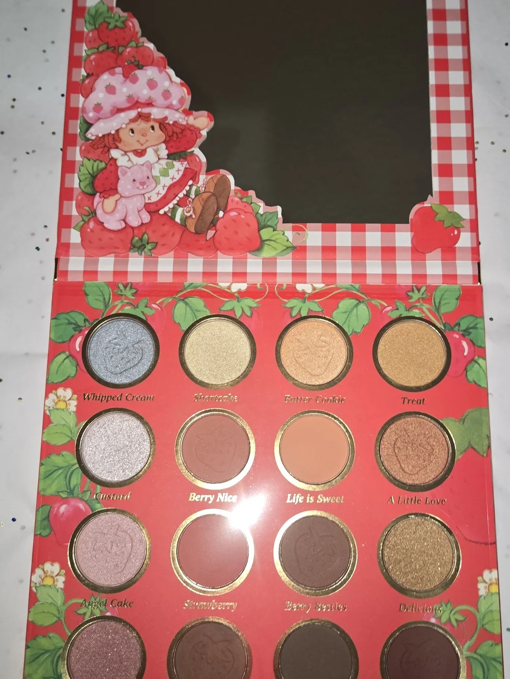 Taste Beauty Strawberry Shortcake Themed Eyeshadow Palette - New